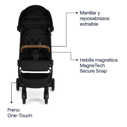 Coche de Paseo TRVL Negro