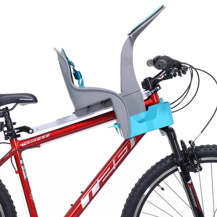 Silla de bicicleta delantera Weeride Light Blue