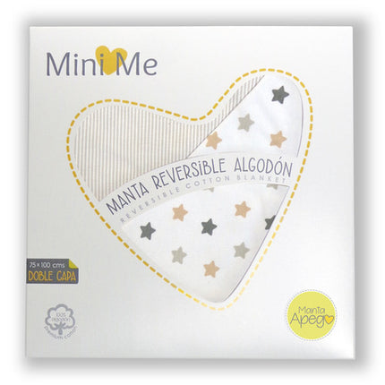 Mantas Reversibles 75*100 cms Estrellas unisex