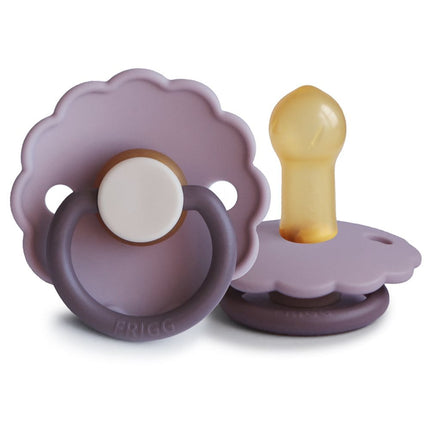 Chupete Redondo Caucho Natural X1 Daisy Talla 2 Lavender Haze - Frigg