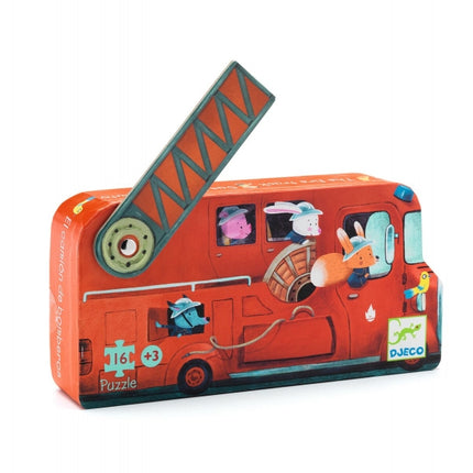 THE FIRE TRUCK 16 PCS