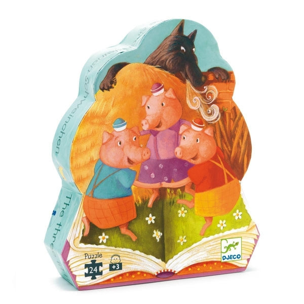 The 3 little pigs - 24 pcs