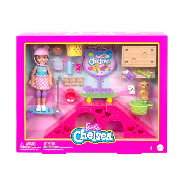 Barbie Set de Juego Chelsea Pista de Patinaje