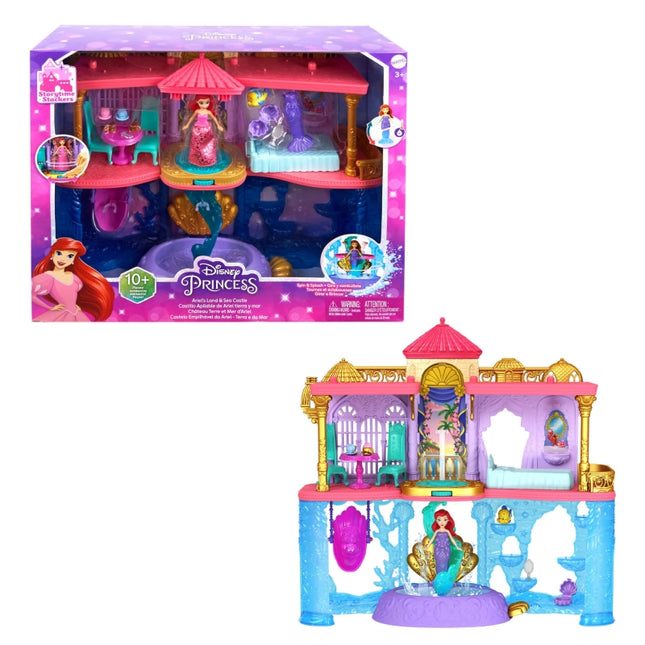 Disney Princesa Casa de Muñecas Castillo Apilable de Ariel