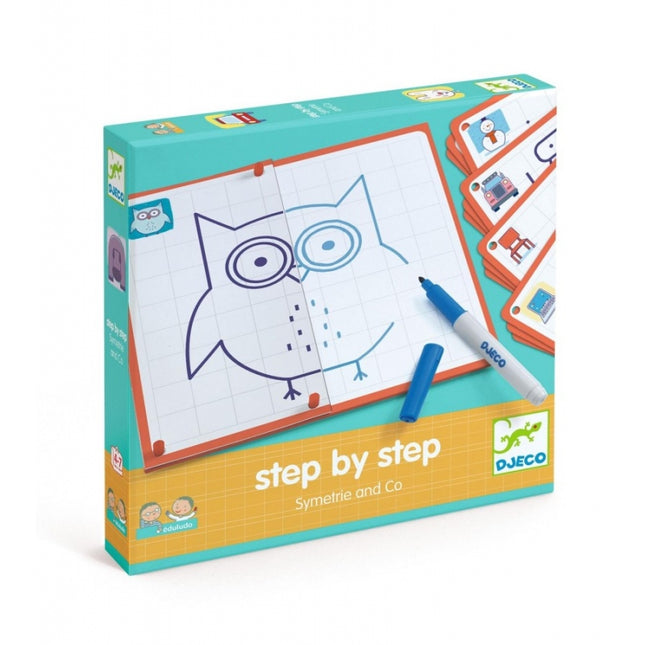 Step by step symetrie and Co