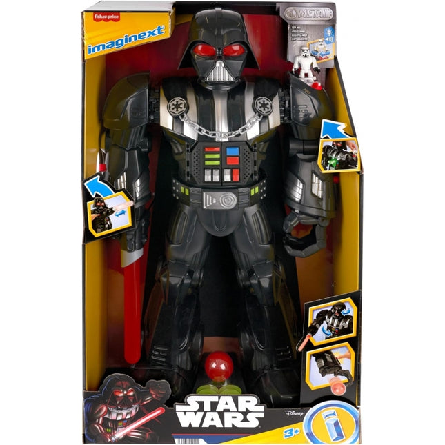 Imaginext Star Wars Figura de Acción Darth Vader Bot