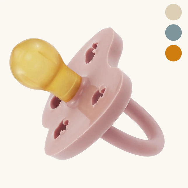 Chupete Redondo 0-3 meses Powder Pink Rosa pastel