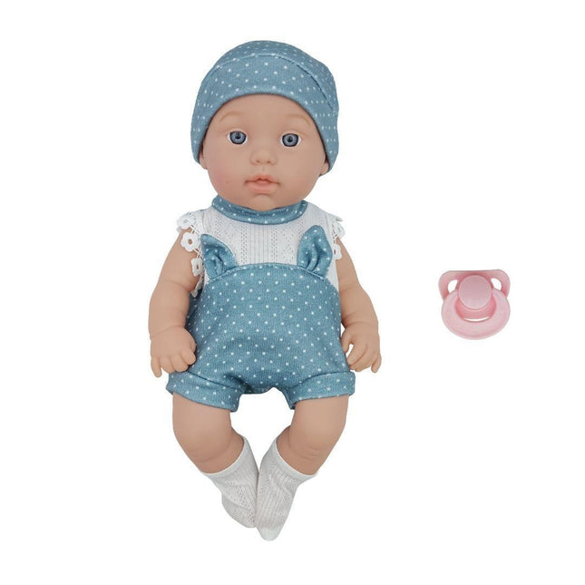 Muñeca Reborn Recién Nacida 30 cm Azul Little Dolphie