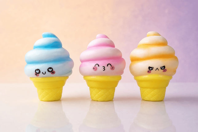 Cono de Helado Sensorial Antiestrés Mushiss