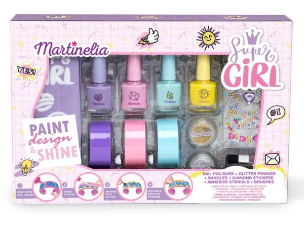MARTINELIA  SET ESMALTE DE UÑAS CON PULSERAS