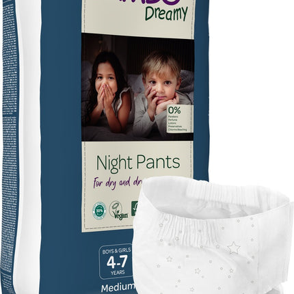 Bambo Dreamy unisex 4 -7 años de 15-35 kg paqt.x 10un 15-35  KG
