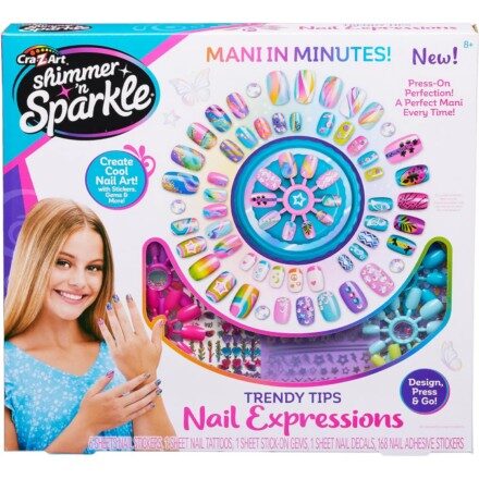 Super Set uñas decoradas listas para usar