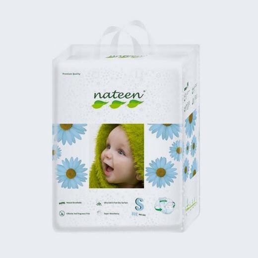 PAÑAL NATEEN BEBE-NIÑO LINEA PREMIUM S 3-6 kilos 80 UNIDADES