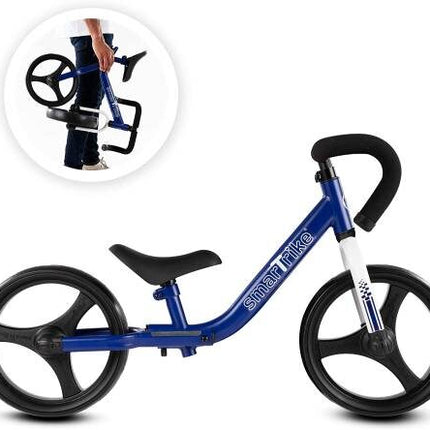 BICICLETA DE APRENDIZAJE PLEGABLE SMARTRIKE AZUL