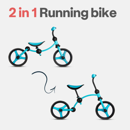 BICICLETA DE APRENDIZAJE SMARTRIKE RUNNING AZUL