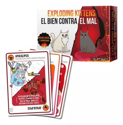 Exploding Kittens El bien contra el mal