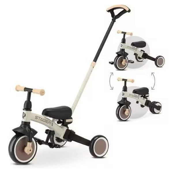 Triciclo STAGER 3 in 1 plateado