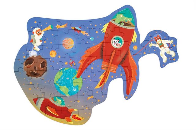Contour Puzzle Space 60 pcs
