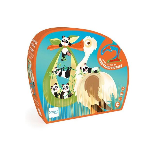 Contour Puzzle Stork 24 pcs