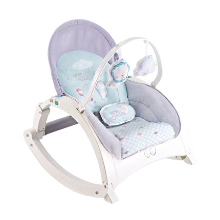 SILLA MUSICAL Y VIBRADORA CELESTE