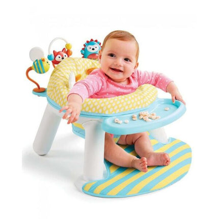 E&M 2 in 1 Activity Floor Seat- Bee