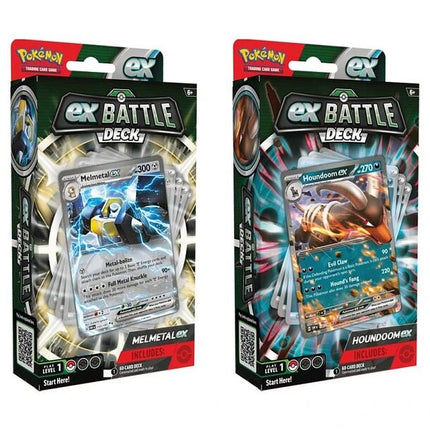 Pokemon TCG Melmetal / Houndoom ex Battle Deck Español