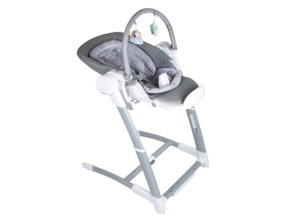 SILLA DE COMER 3 EN 1 POMODORO GRIGIO