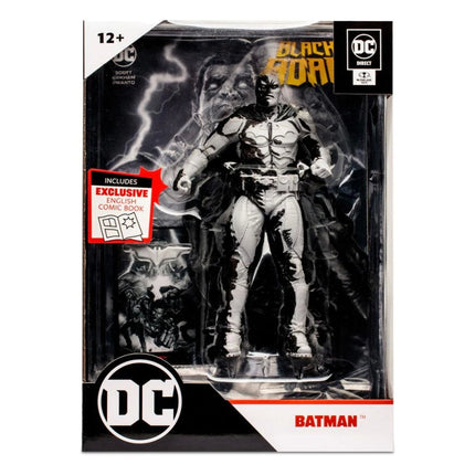 DC MCFARLANE BLACK ADAM-BATMAN COMIC