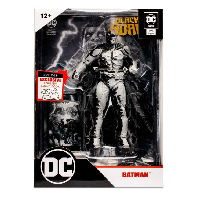 DC MCFARLANE BLACK ADAM-BATMAN COMIC
