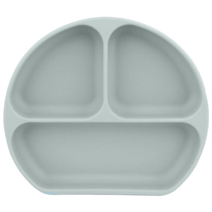 PLATO CON DIVISIONES AZUL