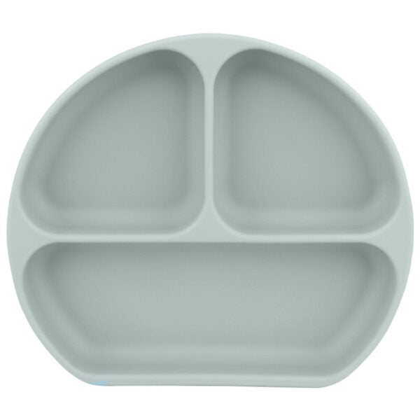 PLATO CON DIVISIONES AZUL