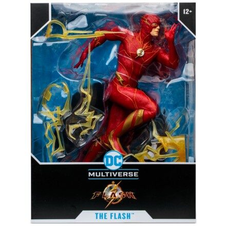 DC THE FLASH PELÍCULA ESTATUAS 12"