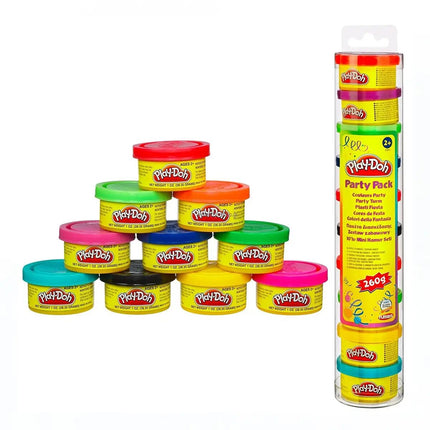 PLAY-DOH TUBO DE FIESTA 10 LATAS PEQUEÑAS