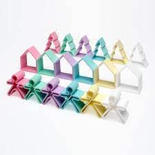 Dena Pastel Kids & Houses 6 Pack