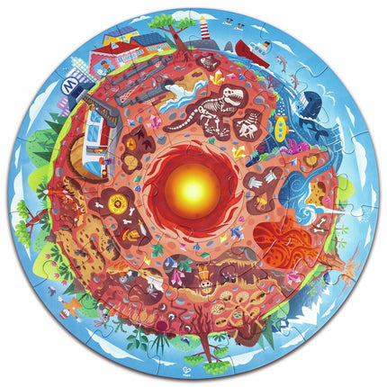 Puzzle mundo subterráneo