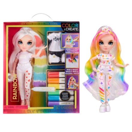 RAINBOW HIGH COLOR & CREATE BLUE EYES