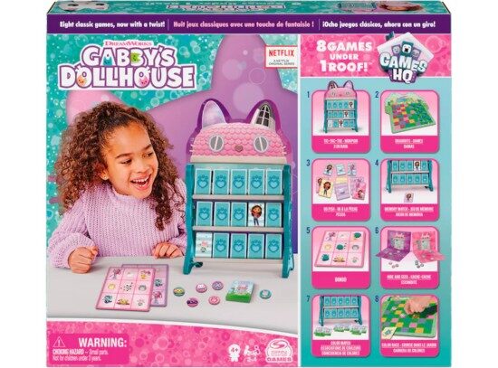 GABBY GRAN SET CON 8 GATIJUEGOS