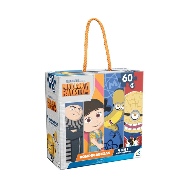 PUZZLE 4x60 PZS MI VILLANO FAVORITO