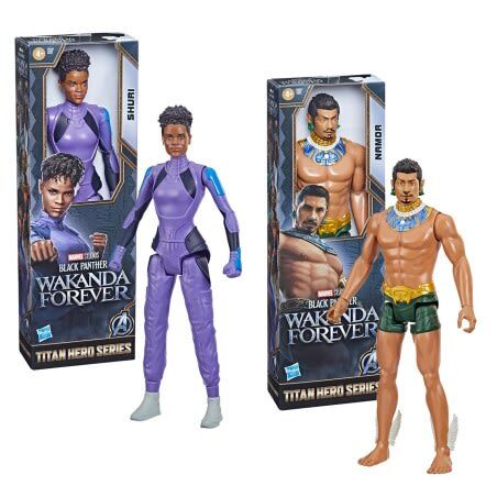 BLACK PANTHER FIGURA TITAN HERO