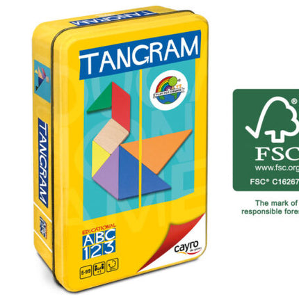 Tangram - Caja de Metal