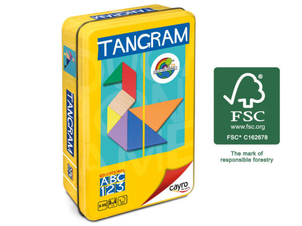 Tangram - Caja de Metal