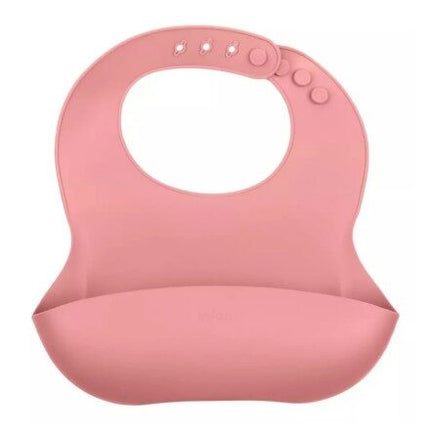 BABERO DE SILICONA ROJO