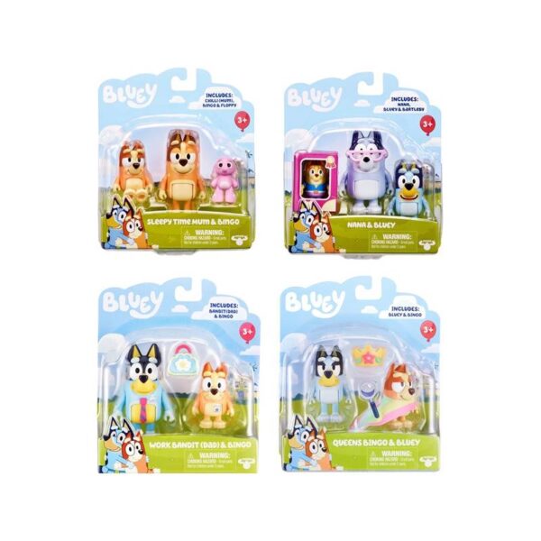 BLUEY SET DE 2 FIGURAS  S6