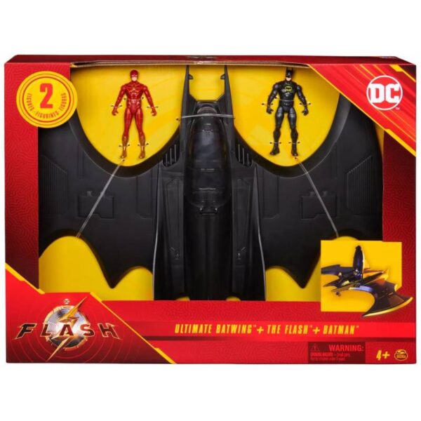 FLASH BATWING CON FLASH & BATMAN