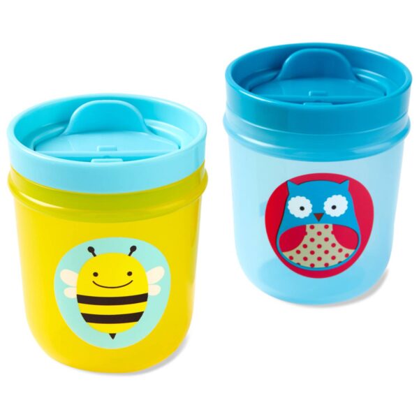 Vaso con boquilla Zoo Tumbler Cup- Monkey/Dog