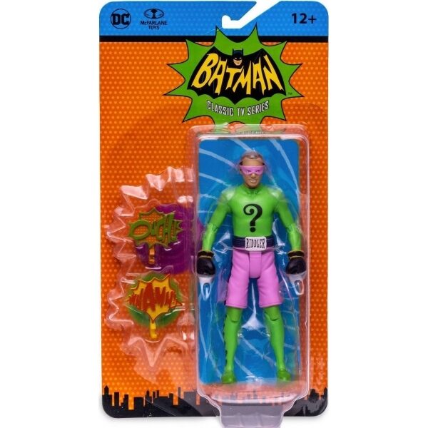 DC MCFARLANE BATMAN 66 RIDDLER BOXING