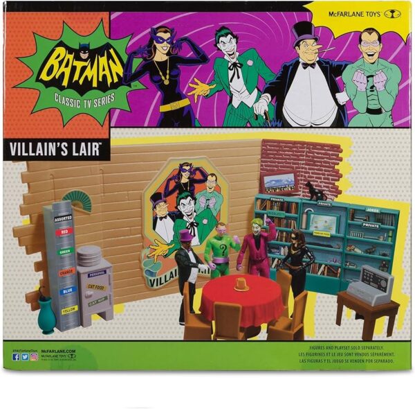 DC RETRO LA GUARIDA DE LOS VILLANOS
