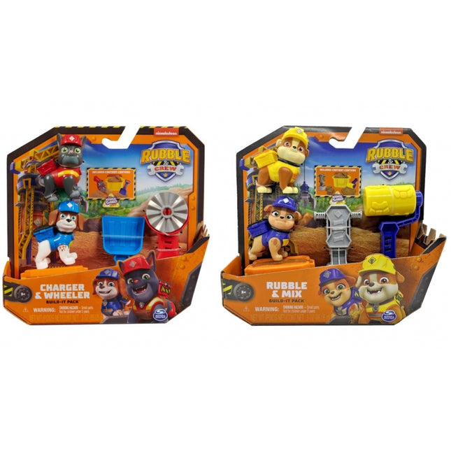 RUBBLE & CREW FIGURAS Y KINETIC SAND