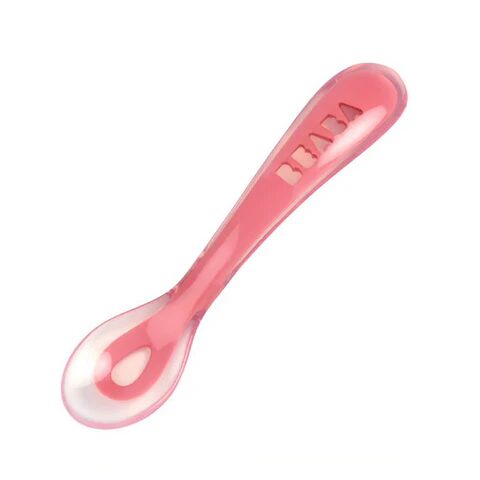 CUCHARA SILICONA 2DA EDAD ROSA