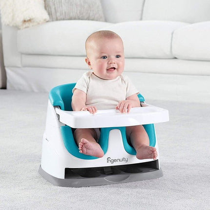 SILLA DE COMER PORTATIL INGENUITY 2 EN 1  BLUE